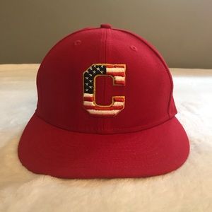 Cleveland Indians Official 4th of July New Era hat